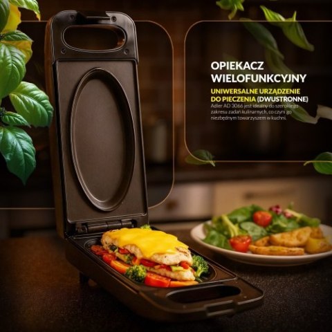 Adler Opiekacz wielofunkcyjny - opiekanie, pieczenie, grillowanie