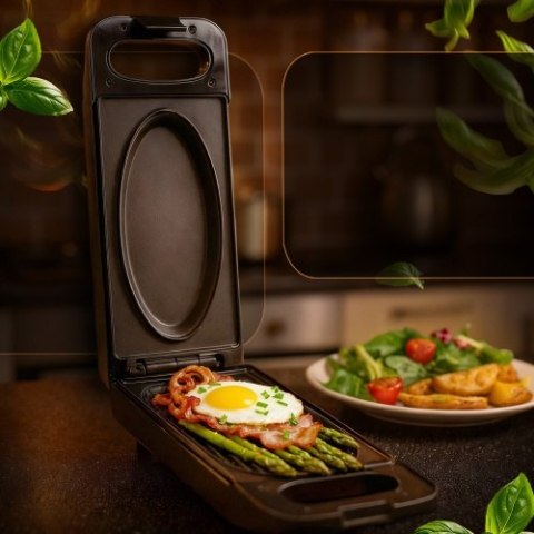 Adler Opiekacz wielofunkcyjny - opiekanie, pieczenie, grillowanie