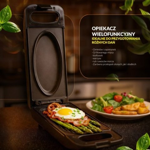 Adler Opiekacz wielofunkcyjny - opiekanie, pieczenie, grillowanie