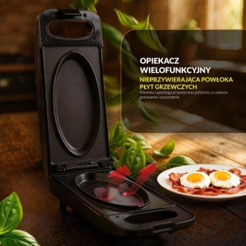 Adler Opiekacz wielofunkcyjny - opiekanie, pieczenie, grillowanie