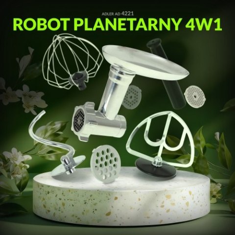 Adler Robot planetarny 2200W 7L 4w1