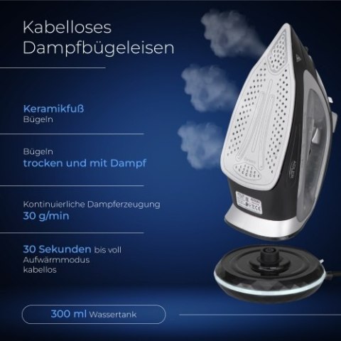 Adler Żelazko parowe - bezprzewodowe