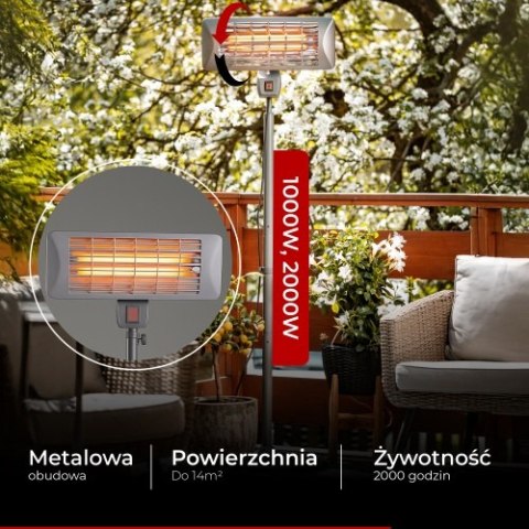 Camry Ogrzewacz do patio - stojący