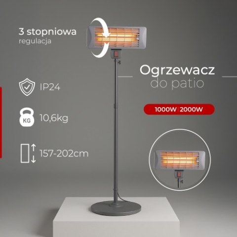 Camry Ogrzewacz do patio - stojący