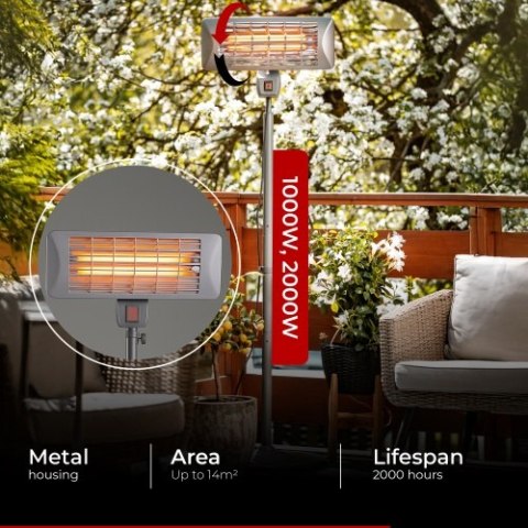 Camry Ogrzewacz do patio - stojący