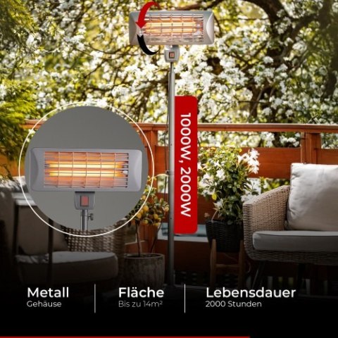 Camry Ogrzewacz do patio - stojący