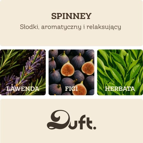 Drewniany zapach do samochodu DUFT Spinney - naturalny dyfuzor z uchwytem