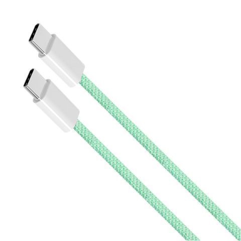 Kabel USB typu C - USB typu C 100 W 1,5 m zielony