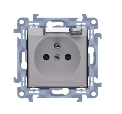 Simon10 Gniazdo pojedyncze IP44 CGZ1B.01/11A