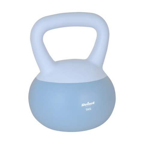 Soft Kettlebell miękki winylowy 5kg REBEL ACTIVE