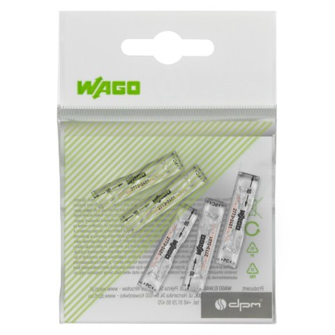 Szybkozłączka instalacyjna drut 2 x 0,5-2,5 mm2, 5 szt., WAGO