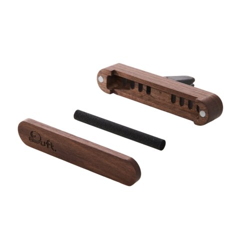 Zapach do samochodu DUFT Tobacco&Vanilia - drewniany dyfuzor na kratkę +2 wkłady