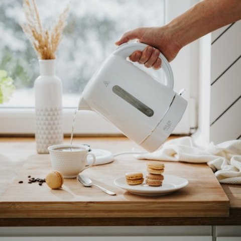 Adler Czajnik elektryczny 1,7 L z filtrem antywapiennym i automatycznym wyłączaniem