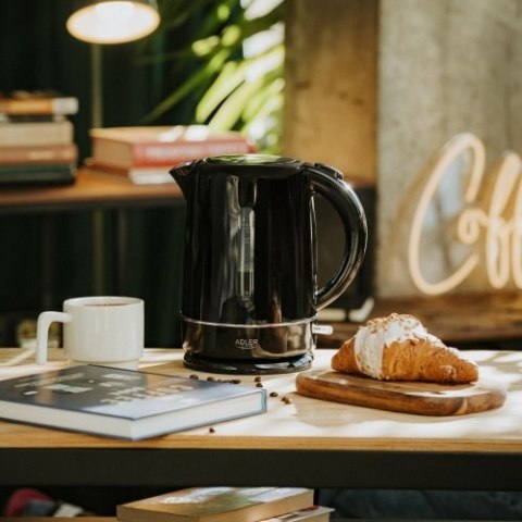 Adler Czajnik elektryczny 1,7L z filtrem antywapiennym i automatycznym wyłączaniem