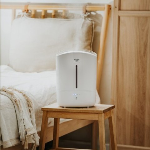 Adler Nawilżacz ultradźwiękowy | 5L | Cicha praca | Panel dotykowy | Automatyczne wyłączanie