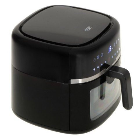 Adler Frytkownica beztłuszczowa 8,0 L | 9 programów | Air Fryer z LED i oświetleniem |