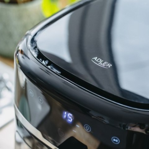 Adler Frytkownica beztłuszczowa 8,0 L | 9 programów | Air Fryer z LED i oświetleniem |