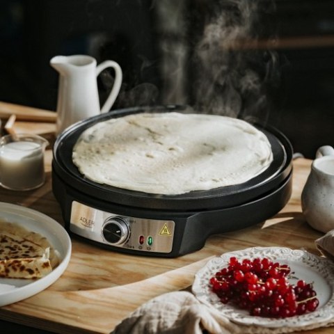 Adler Naleśnikarka dwustronna elektryczna 30 cm | 2 in 1 | Powłoka nieprzywierająca