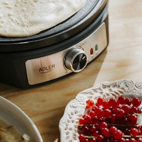 Adler Naleśnikarka dwustronna elektryczna 30 cm | 2 in 1 | Powłoka nieprzywierająca