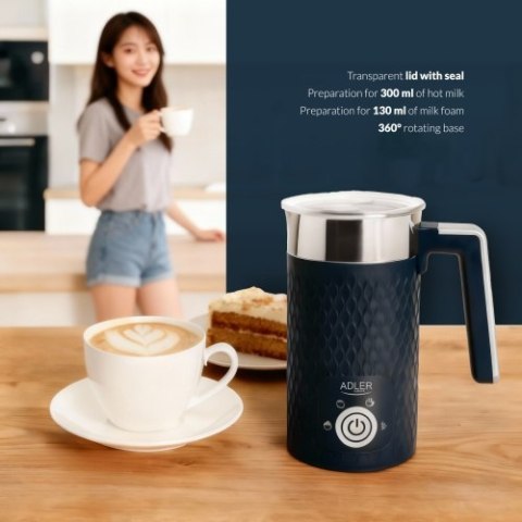 Adler Spieniacz do mleka - spienianie i podgrzewanie (latte i cappucino)
