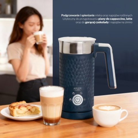 Adler Spieniacz do mleka - spienianie i podgrzewanie (latte i cappucino)