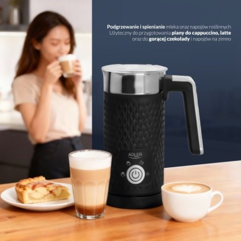 Adler Spieniacz do mleka - spienianie i podgrzewanie (latte i cappucino)