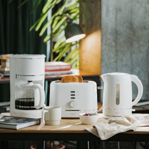 Adler Toster z rusztem do bułek | 7 poziomów opiekania | Funkcja rozmrażania i podgrzewania