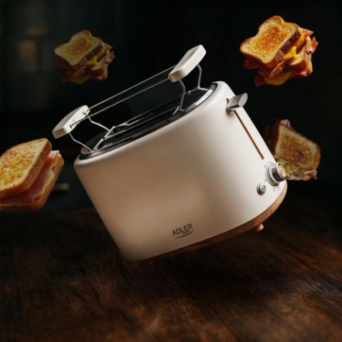 Adler Toster z rusztem do bułek