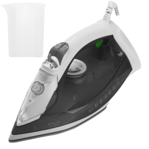 Adler Żelazko parowe z ceramiczna stopą