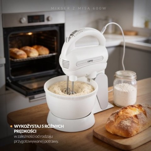 Camry Mikser z misą 600W