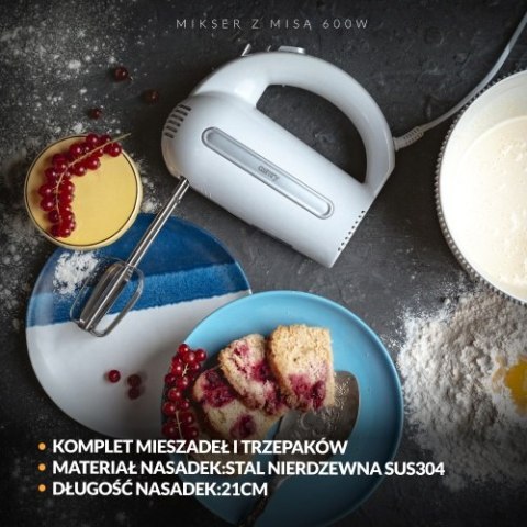 Camry Mikser z misą 600W