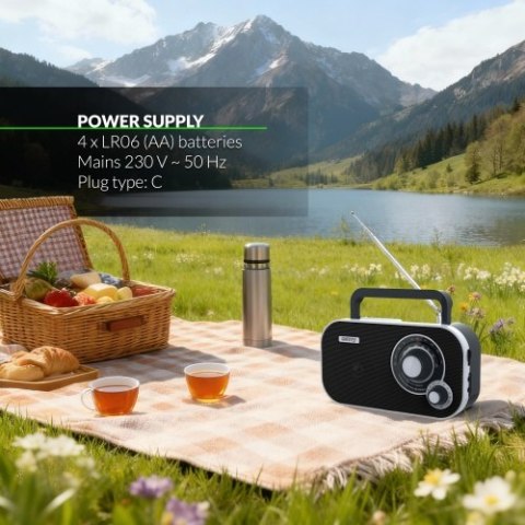 Camry Radio przenośne FM/AM