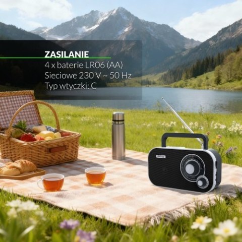 Camry Radio przenośne FM/AM