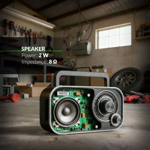 Camry Radio przenośne FM/AM