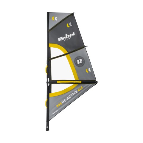 Deska REBEL ACTIVE SUP, windsurfing, pompowana, zestaw, 305x76x15