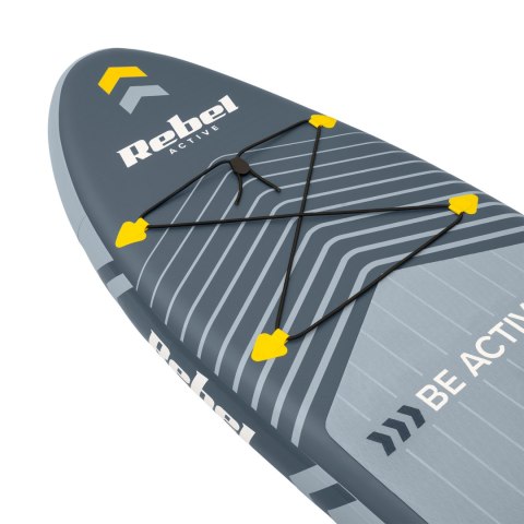 Deska REBEL ACTIVE SUP, windsurfing, pompowana, zestaw, 305x76x15
