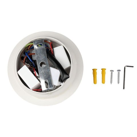 Oprawa LED V-TAC 3W+6W kinkiet hotel łóżko włącznik biały VT-2963 3000K 680lm 3 lata gwarancji