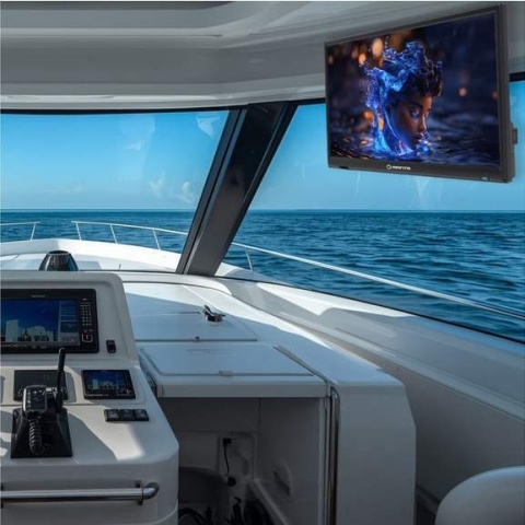 Telewizor 19" cali z tunerem DVB-T2 HEVC 230/12V z USB Manta MATV001LHN19