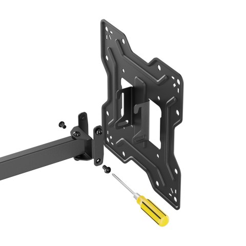 Uchwyt do ściany 23-43 cali czarny LPA41-221 (regulacja w pionie i w poziomie)