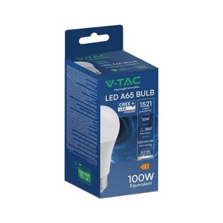 Żarówka LED V-TAC CREE CHIP 15W A65 E27 VT-2015 3000K 1521lm