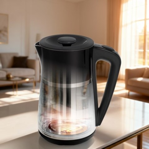 Adler Czajnik elektryczny 1,7 L | Wnętrze ze stali nierdzewnej | Podwójne ścianki