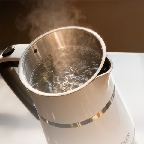 Adler Czajnik elektryczny 1,7 L | Wnętrze ze stali nierdzewnej | Podwójne ścianki