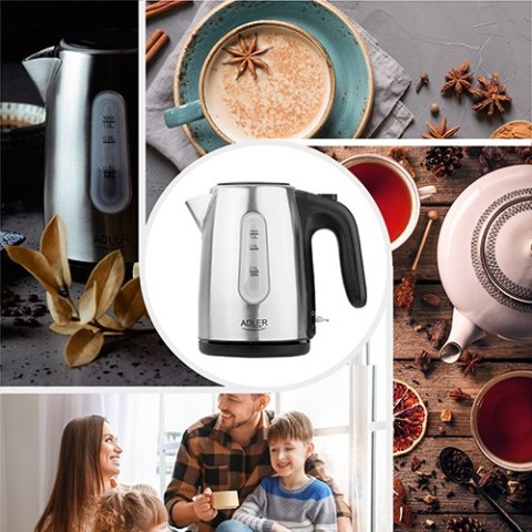 Adler Czajnik metalowy 1,0 L