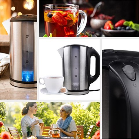 Adler Czajnik metalowy 1,7 L