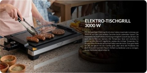 Adler Grill elektryczny stołowy 3000W