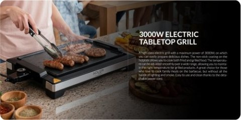 Adler Grill elektryczny stołowy 3000W