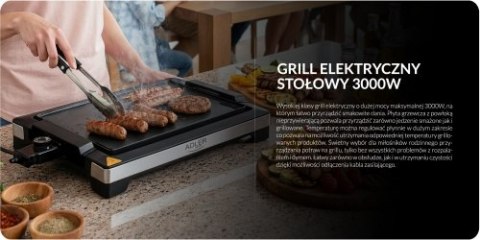 Adler Grill elektryczny stołowy 3000W
