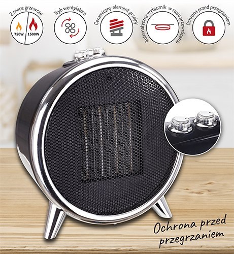 Adler Grzejnik ceramiczny 1500 W