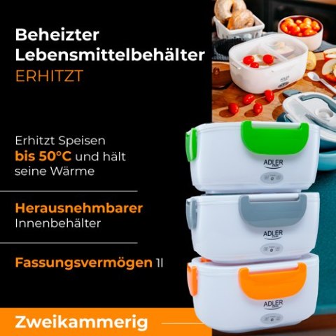 Adler Pojemnik na żywność - podgrzewany