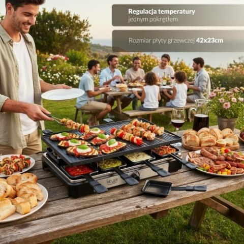 Adler Raclette - grill elektryczny